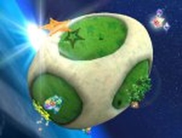 Super Mario Galaxy, Wind Garden covered - Picture